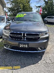 2016 Dodge Durango LIMITED  AWD  3.6LTR V6  6 PASSENGER  CERTIFI