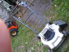 Black and Decker  120V  Corded, Electric  lawnmower  18in'cut