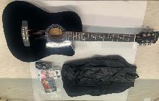 Rosefinch 38 inch Right Handed Acoustic Guitar Kit for Beginner - Photo 3