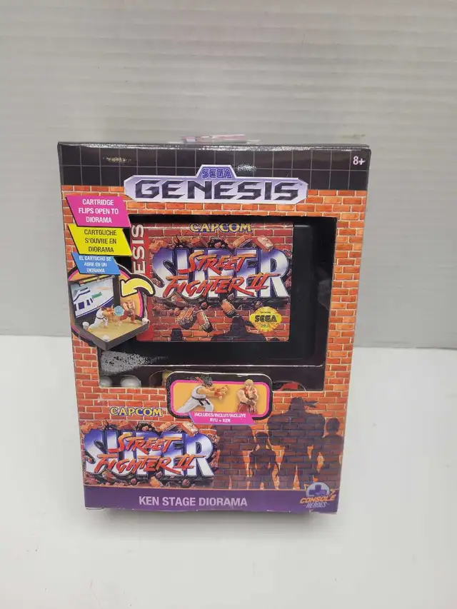 Super Street Fighter II Diorama Sega Genesis