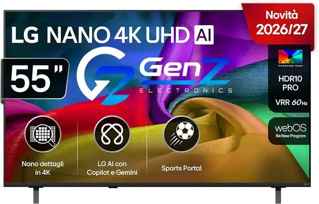 Brand New LG 55' NU860 4K NanoCell Smart TV
