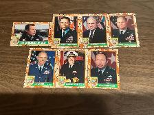 1991 TOPPS DESERT STORM COALITION FOR PEACE 88 Card Ser ! - Photo 9