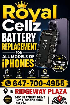 Have a damaged iPhone or Samsung or Google battery no worries we