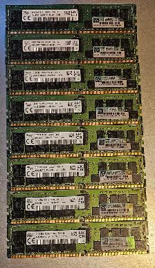 HPE SKhynix 256GB (8x32GB) 2Rx4 PC4-3200AA ECC REG RAM Server/WS