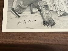 1957 AL ROLLINS TORONTO MAPLE LEAFS Signed Photo ! - Photo 2