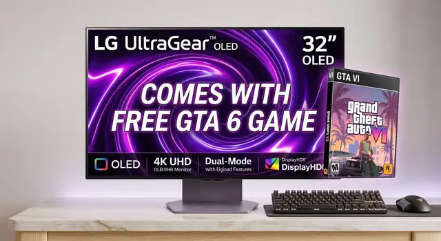LG 32' OLED 240Hz Monitor 32GX870B   FREE GTA 6