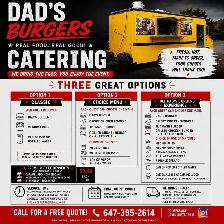 Dad’s Burgers Food Truck Catering – We Come to You!