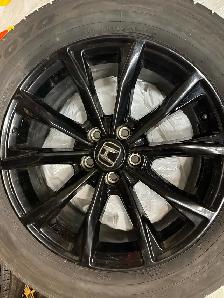 235/60R18 A/S Tires on Rims. Almost New Condition | Pneus - Photo 2