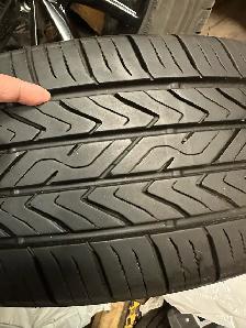 235/60R18 A/S Tires on Rims. Almost New Condition | Pneus - Photo 3