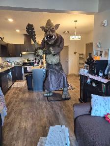 awesome giant orc animatronic