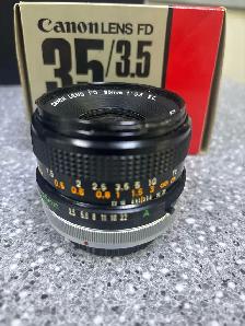 Canon FD 35MM 1:3.5 S.C Lens Boxed - Photo 2