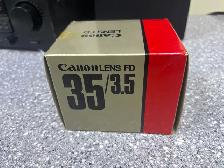 Canon FD 35MM 1:3.5 S.C Lens Boxed - Photo 3