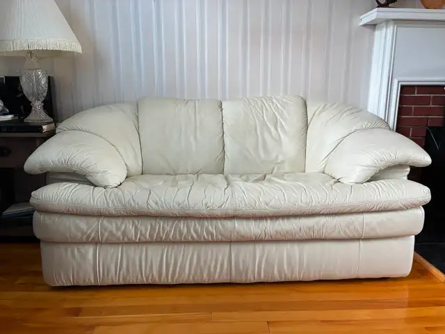 Natuzzi Leather Love Seat