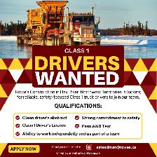 Class 1 Truck Drivers Wanted!
