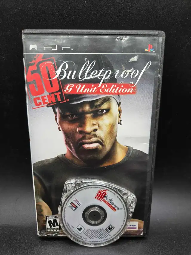 SONY PSP 50 CENT BULLETPROOF G UNIT EDITION
