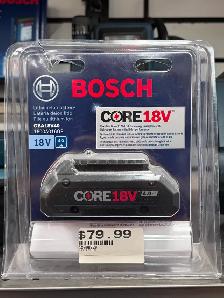 Bosch 18V Lithium-Ion 4 Ah Advanced Power Battery - BRAND NEW