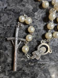 Authentic Italian Pilgrimage Rosary from the Roman 2000 Jubilee! - Photo 2