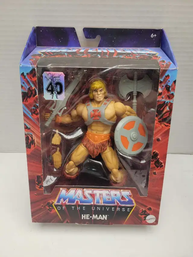 He-Man 40th Anniversary Masters of the Universe Figure