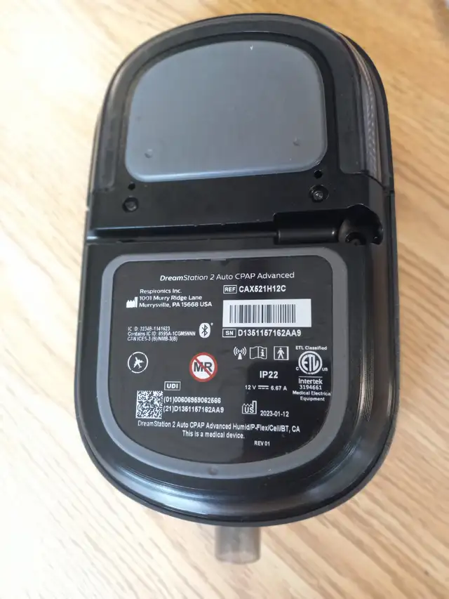 usagé CPAP Philips 2023