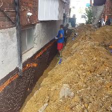 DRAIN REPAIR ROUGH IN SUMP PUMP ISSUE WATERPROOFING FOUNDATION - Photo 9