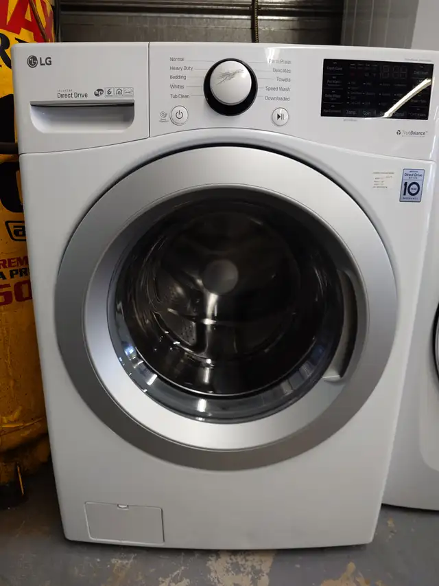 LG '27' White Front Load Washer on Sale‼️