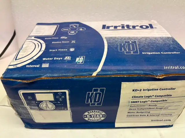 Irritrol KD2 Series 4-Station Sprinkler Irrigation Controller