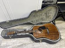 Fender CD60 AM Natural Mahogany Acoustic Guitar With Case - Photo 4