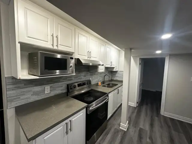 2-Bed, 1.5-Bath Legal Basement Apartment for Rent.