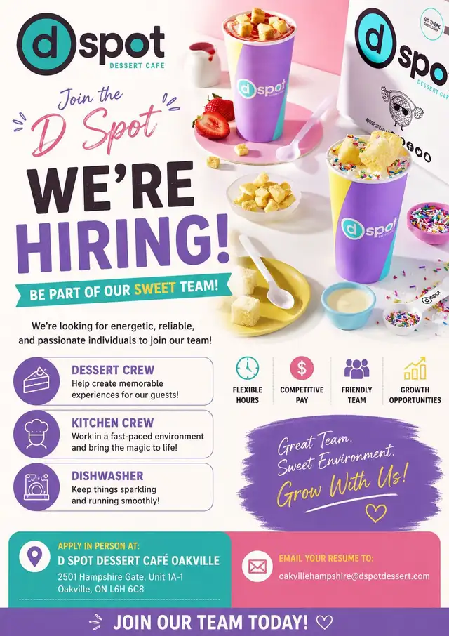 WE'RE HIRING