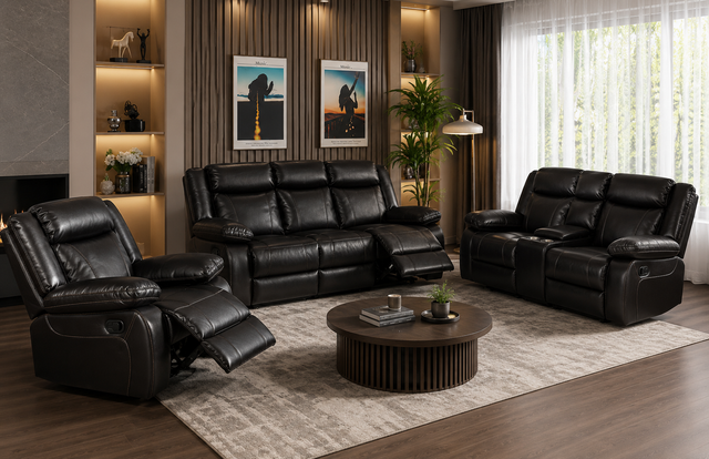 Sofa Set Recliner 3-2-1 !