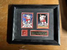 Gordie Howe Framed hockey Card Plaque