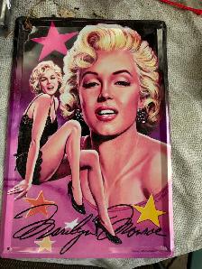 Marilyn Monroe Metal Sign