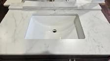 25' Carrara Gold Sintered Stone Countertop
