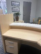 Office Reception Desk & Pedestal Drawers - Photo 2