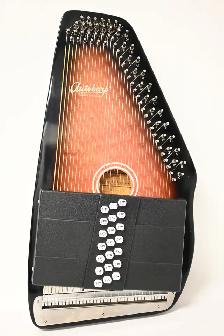 Autoharp Oscar Schmidt Model OS21CE Sunburst USED good condition - Photo 7