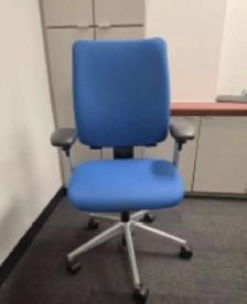 Office Chair - Steelcase with Rounded Arm Rests