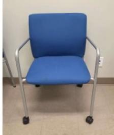 Office Chair - Turnstone Crew Arm Chairs with Castors