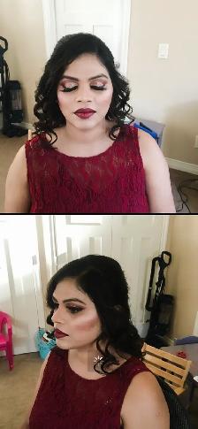 Professional makeup/hair $160 bridal/party in studio/mobile Ne - Photo 5
