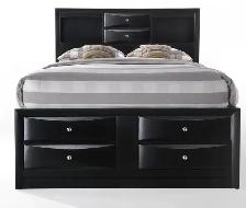 Ireland Queen Bed W/Storage - Photo 2