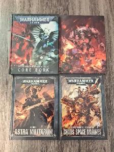 Warhammer 40k 4 Old Rulebook/Codex books 10$ each or 35$