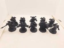 Warhammer 40k 10 OOP Dark Vengeance Chosen Primed Black