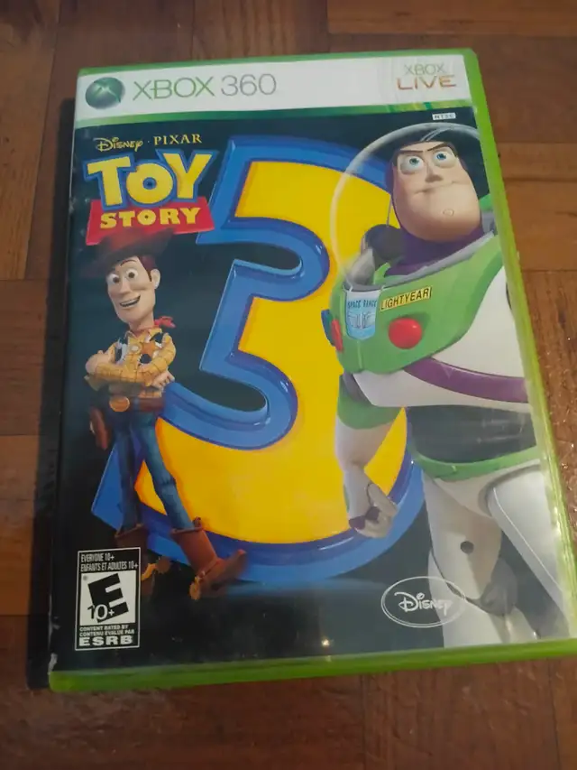 Toy Story 3 The Video Game (Microsoft Xbox 360, 2010) No Manual