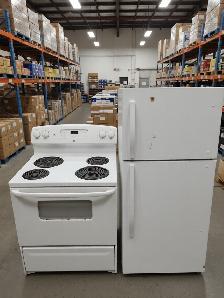 30' Combo Fridge and Stove Refrigerator Freezer Oven Range