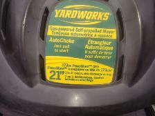 Tondeuse a gazon autopropulser YARDWORKS  173 cc 21'' de coupe - Photo 2
