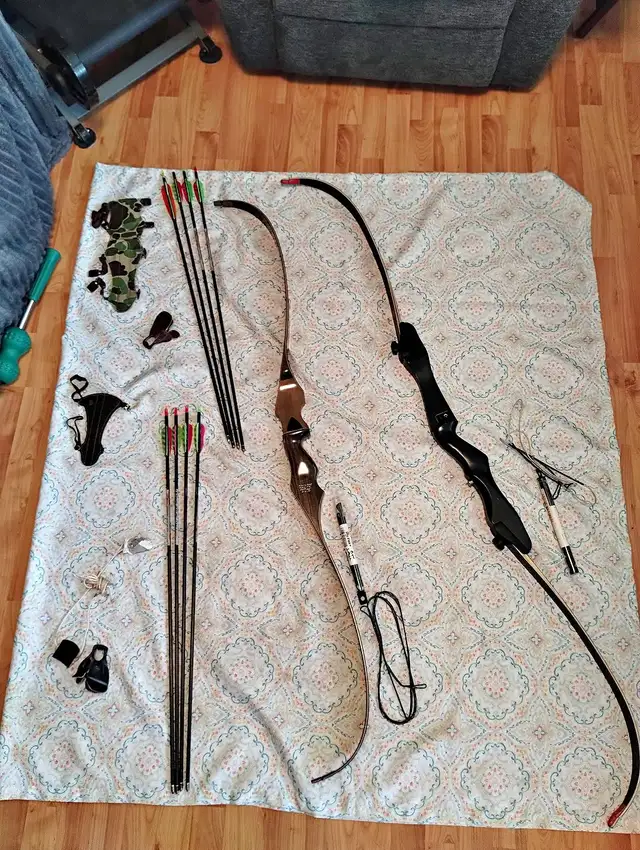 Two Recurve Bows 4 Sale