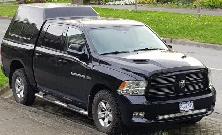 Decked out black 2012 Ram 1500 Sport only 70K kilometers