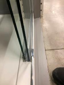 Glass shower door pivoting/sliding problems, will fix them. Show - Photo 5