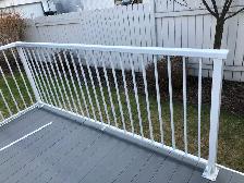 RAILINGS topQ PRICE selling and install WELDED aluminum railing - Photo 10