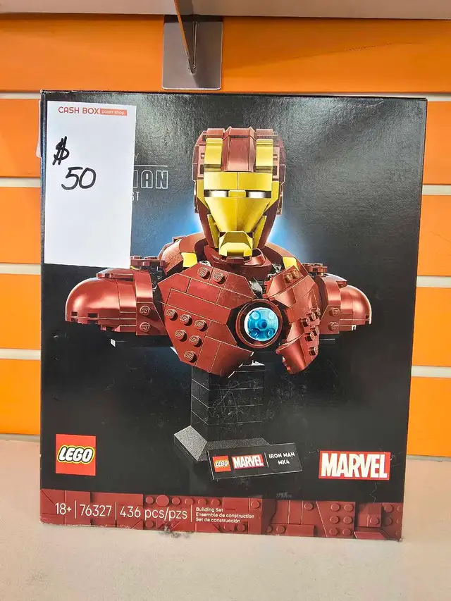 Lego Ironman Bust