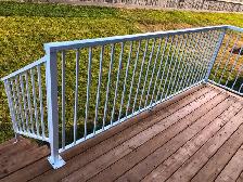 selling reduced PRICE supply and install aluminum railing epoxy